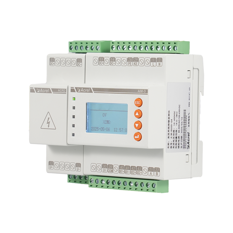 AIM-D500-CA DC Din Rail Isolation Monitoring Device IMD med IEC61557-8