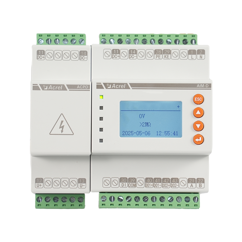 AIM-D500-CA DC Din Rail Isolation Monitoring Device IMD med IEC61557-8