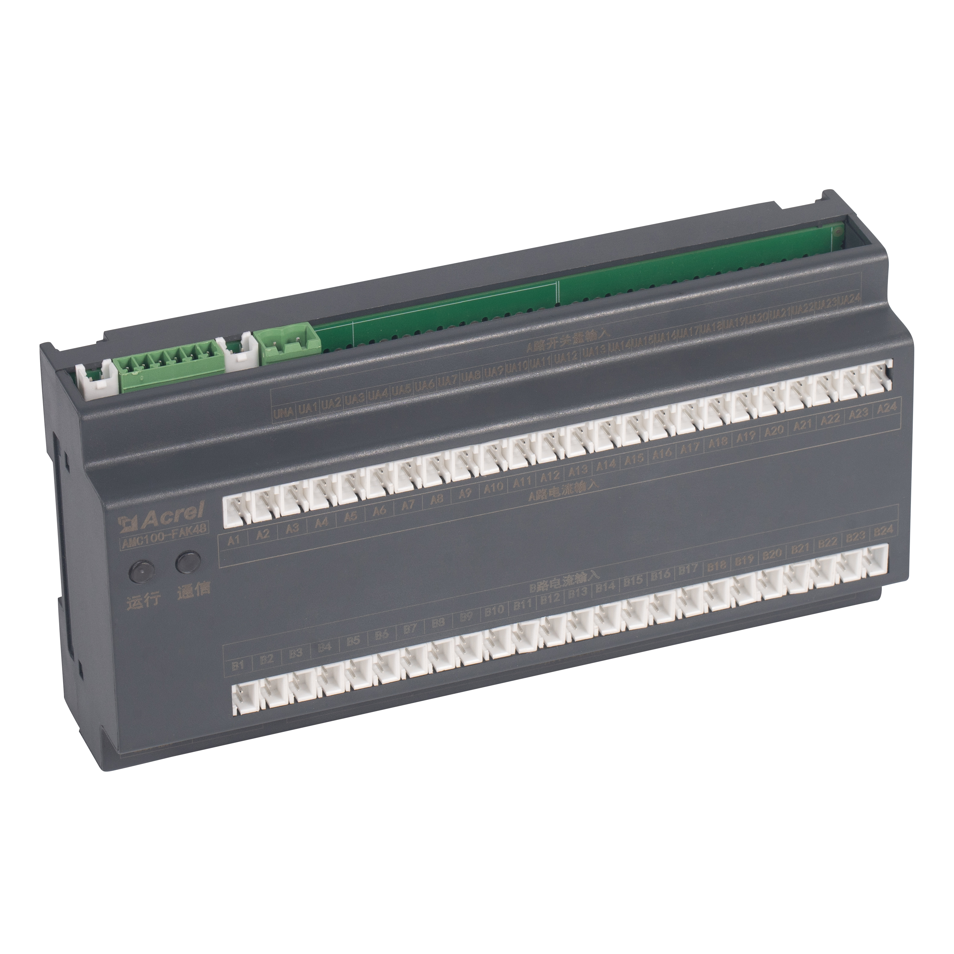 48 Kretsar AC utgående ledningar Övervakning Energimätare för datacenter